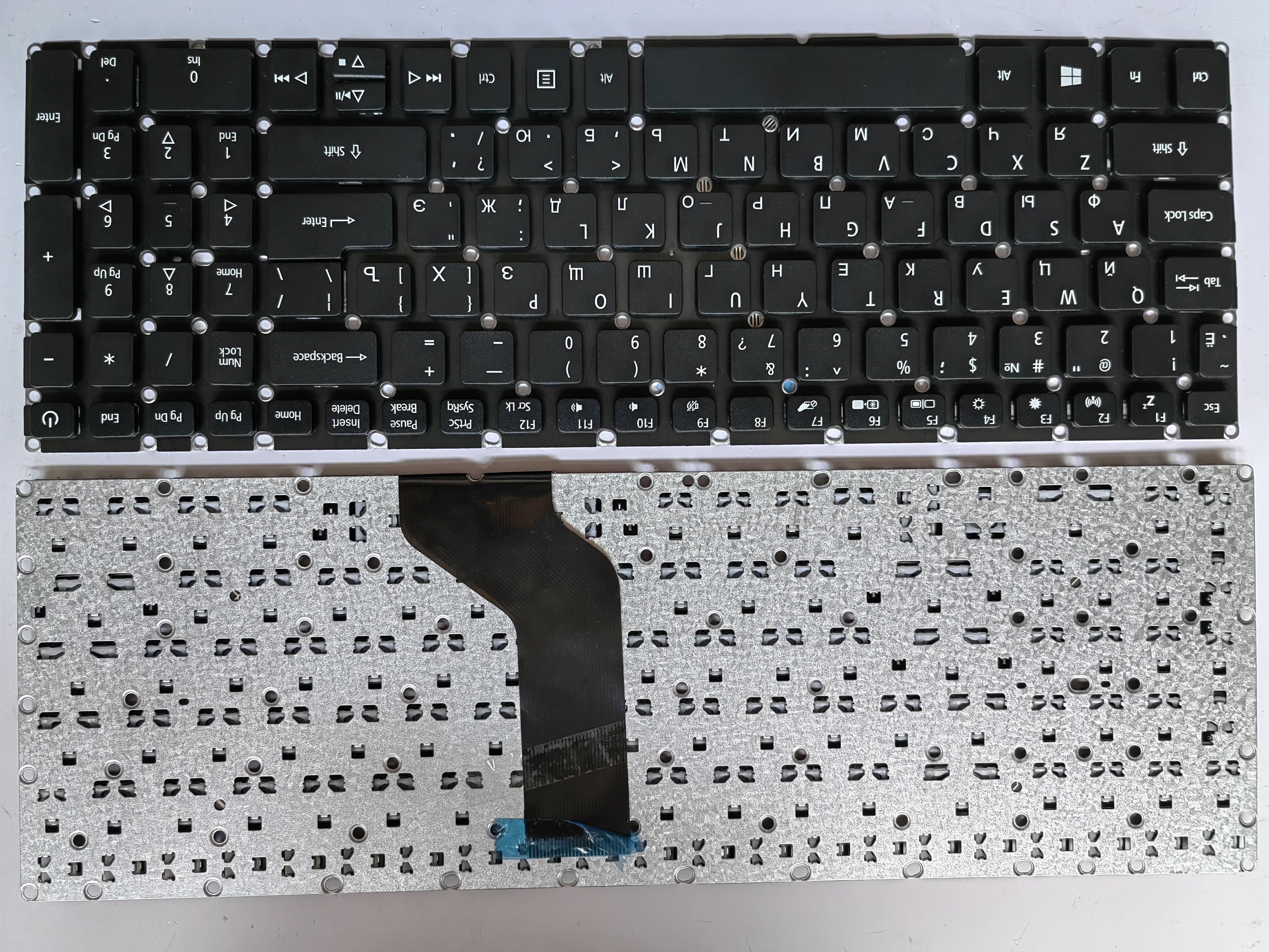 Picture of New Replacement Laptop Keyboard For ACER A315/A315-53 BLACK (OEM) RU Layout